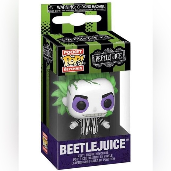 Funko Accessories - Beetlejuice Funko Pop keychain